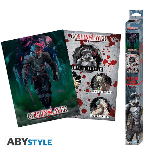 Poster - Packung mit 2 - Goblin Slayer - Gruppe & Slayer