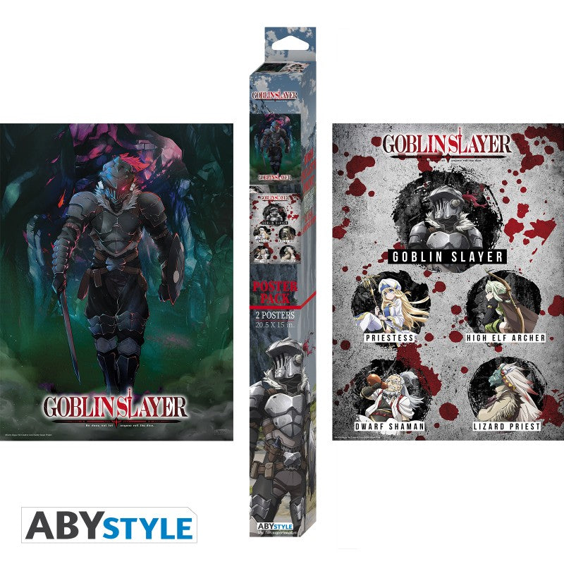 Poster - Packung mit 2 - Goblin Slayer - Gruppe & Slayer