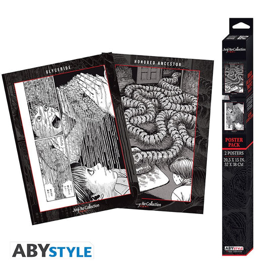 Poster - Packung mit 2 - Junji Ito - Artworks
