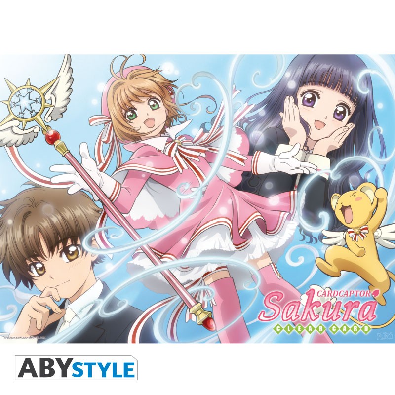 Poster - Flat - Poster - Card Captor Sakura - Gruppe