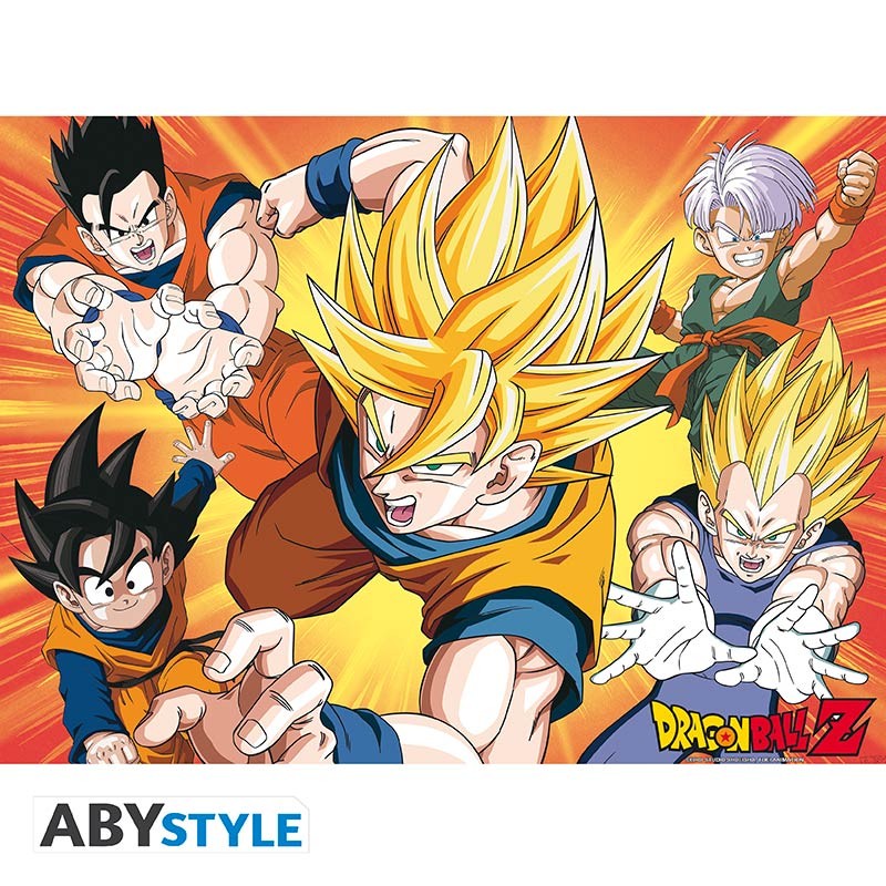 Poster - Packung mit 2 - Dragon Ball - Saiyans