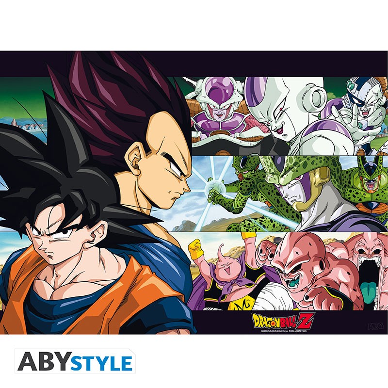 Poster - Packung mit 2 - Dragon Ball - Saiyans