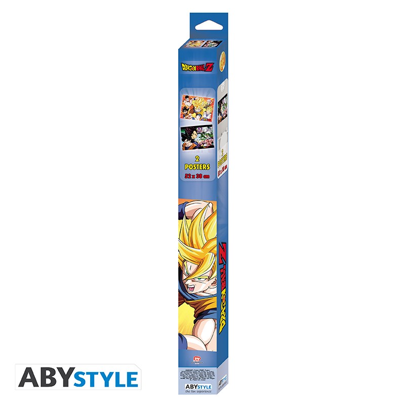 Poster - Packung mit 2 - Dragon Ball - Saiyans