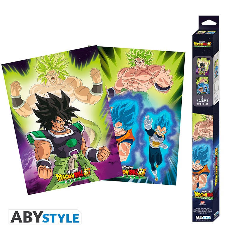 Poster - Packung mit 2 - Dragon Ball - Saiyan