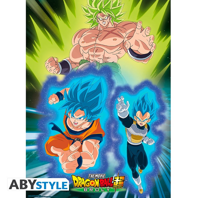 Poster - Packung mit 2 - Dragon Ball - Saiyan