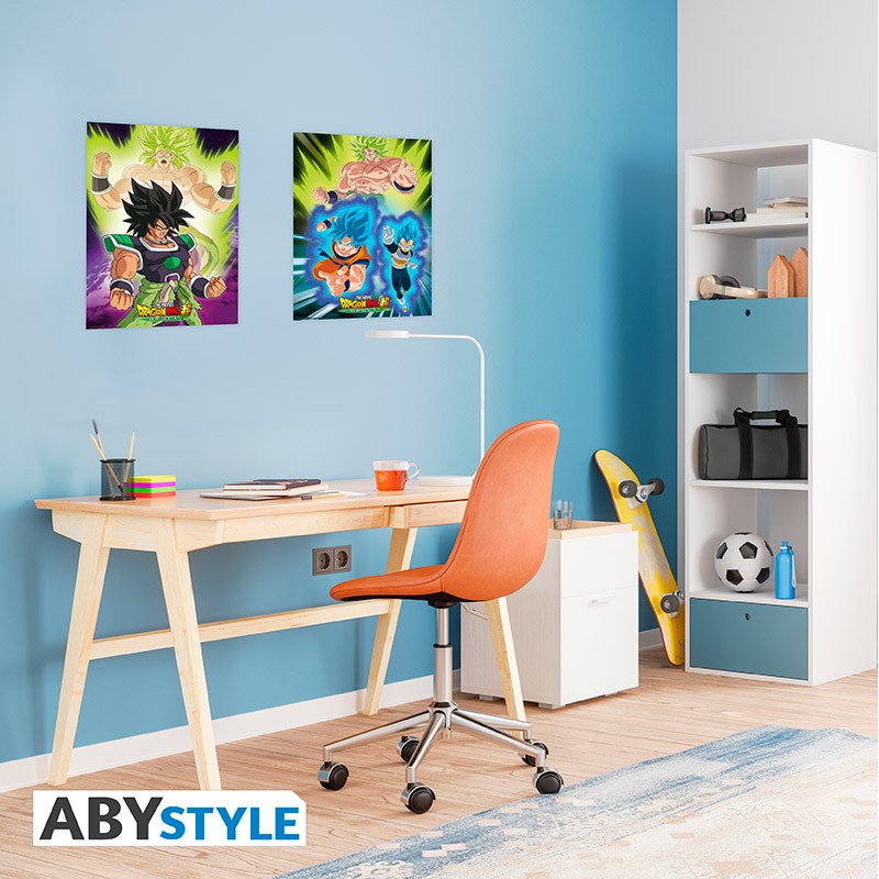 Poster - Packung mit 2 - Dragon Ball - Saiyan