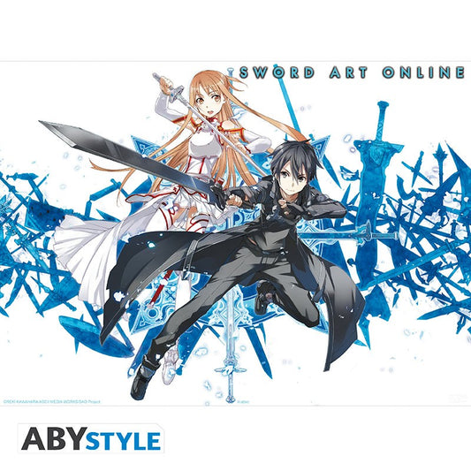 Poster - Flat - Poster - Sword Art Online - Asuna & Kirito