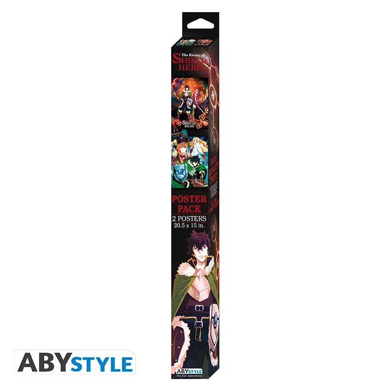 Poster - Packung mit 2 - Shield Hero - Chibi Poster 2 Set - Group