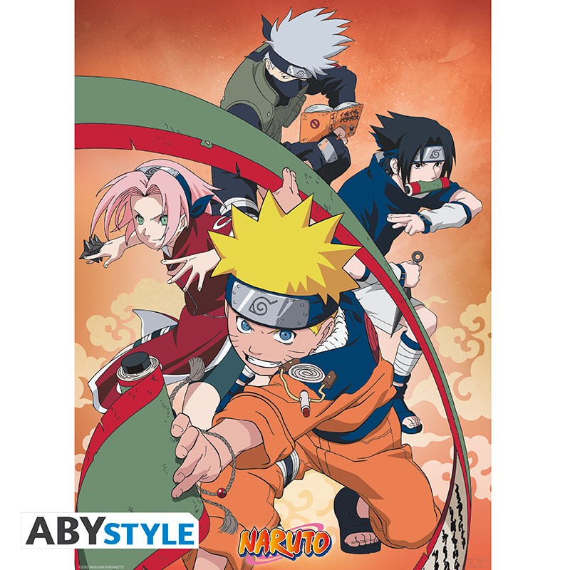 Poster - Packung mit 2 - Naruto - Equipe 7