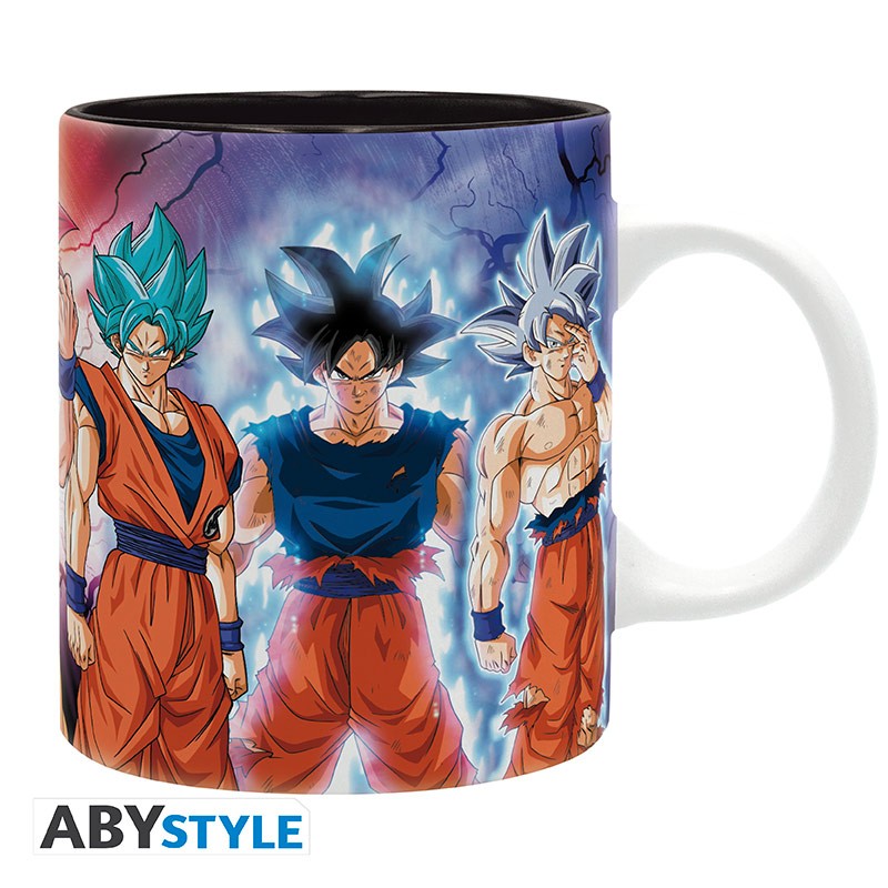 Becher - Subli - Dragon Ball - Goku Transformations