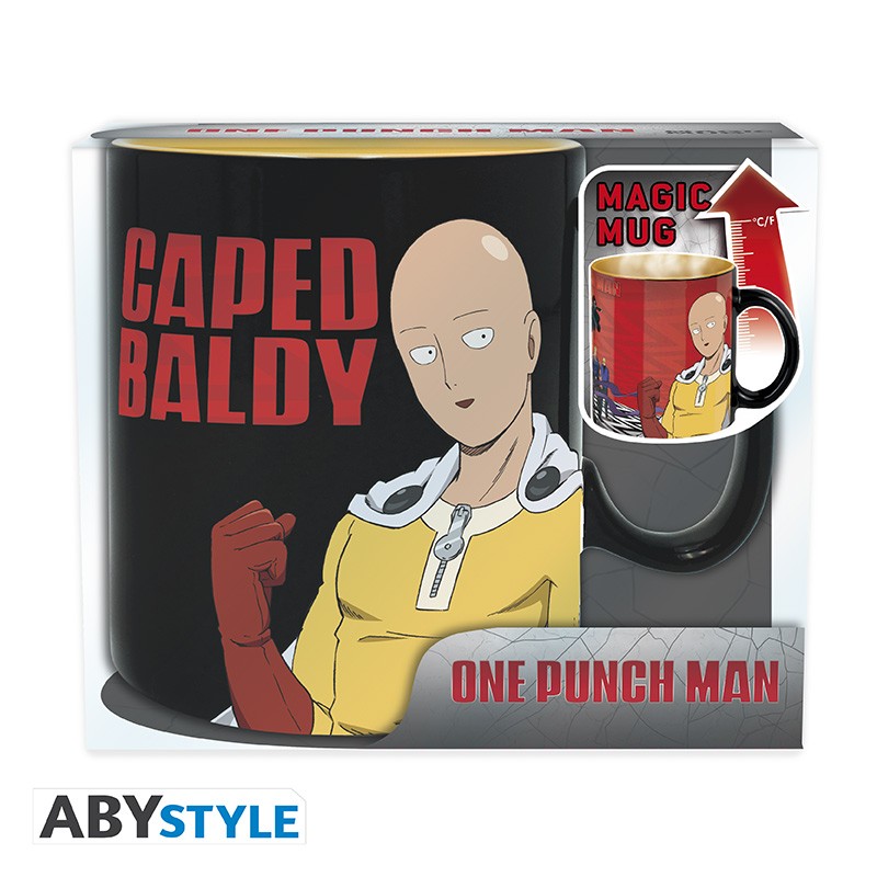 Becher - Thermoreaktiv - One Punch Man - Saitama & Garoh