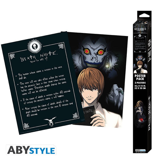 Poster - Packung mit 2 - Death Note