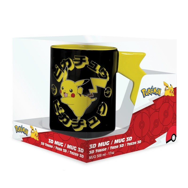 Becher - 3D - Pokemon - Pikachu