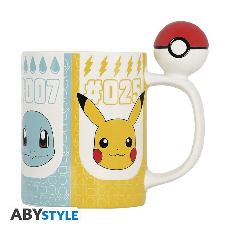 Becher - 3D - Pokemon - Starters & Pokeball 3D