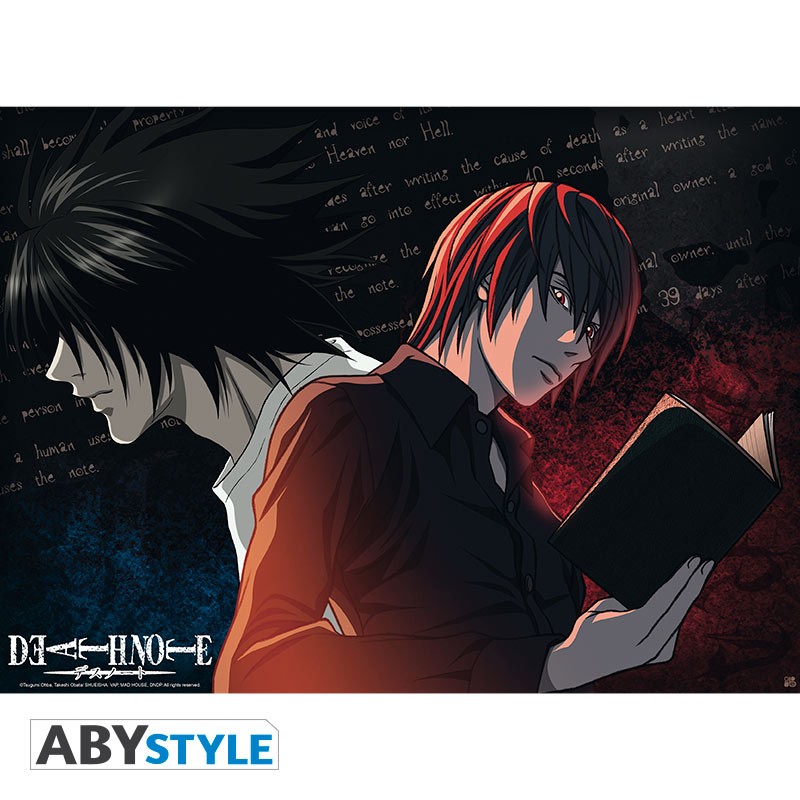 Poster - Flat - Poster - Death Note - L vs Light
