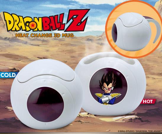 Becher - 3D - Dragon Ball - Pod - Vegeta