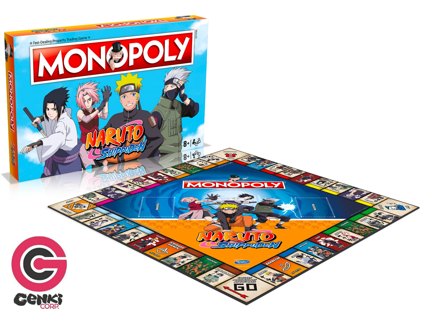 Monopoly - Zeitmanagement - Klassisch - Naruto - Schweizer Ausgabe