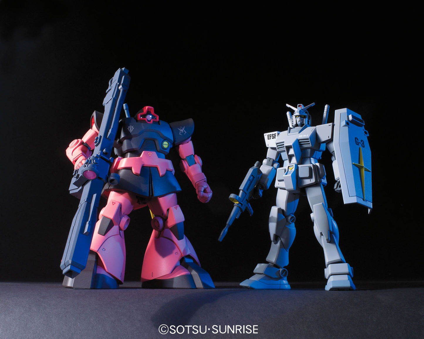 Modell - High Grade - Gundam - G-3 vs Char's Rick Dom set