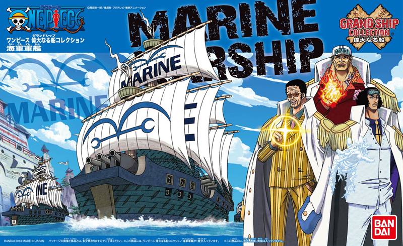.Modell - Grand Ship - One Piece - The Navy Warship