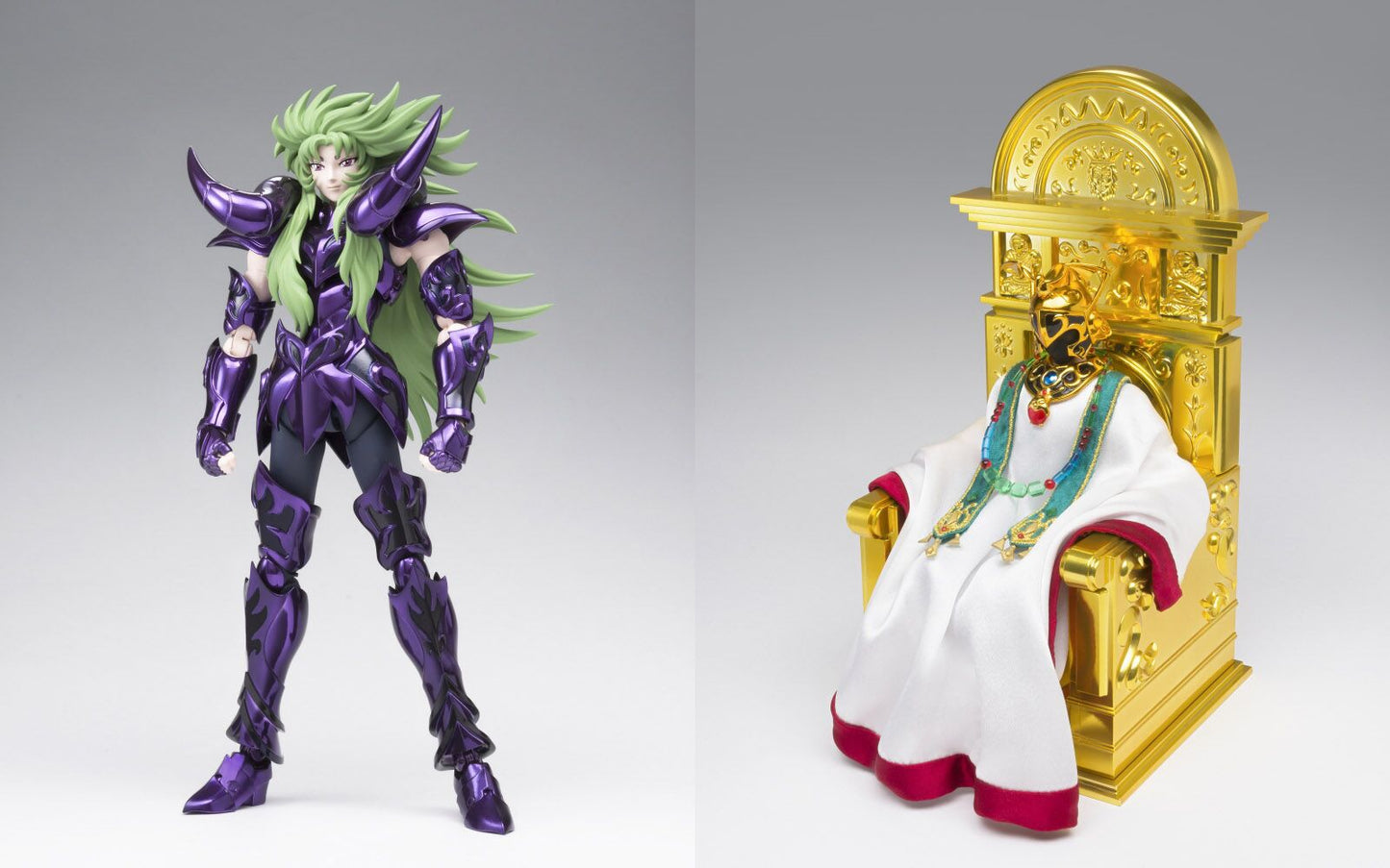 Gelenkfigur - Myth Cloth EX - Saint Seiya - Aries Shion & Pontiff