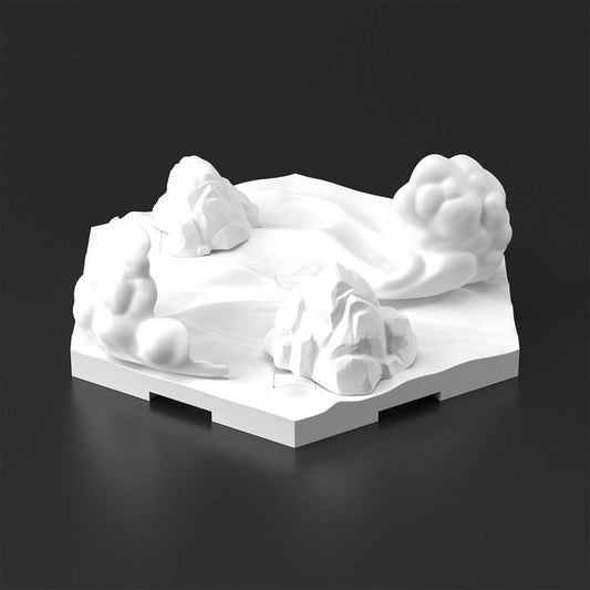 Modell - Action Base - Gundam - Customize Scene Base (Snowfield Ver.)