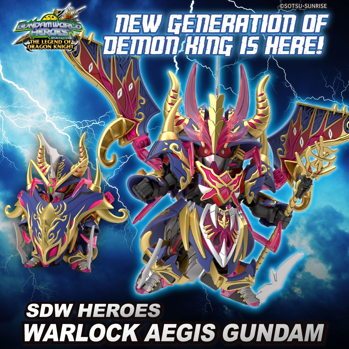 Modell - SD - Gundam - Warlock Aegis