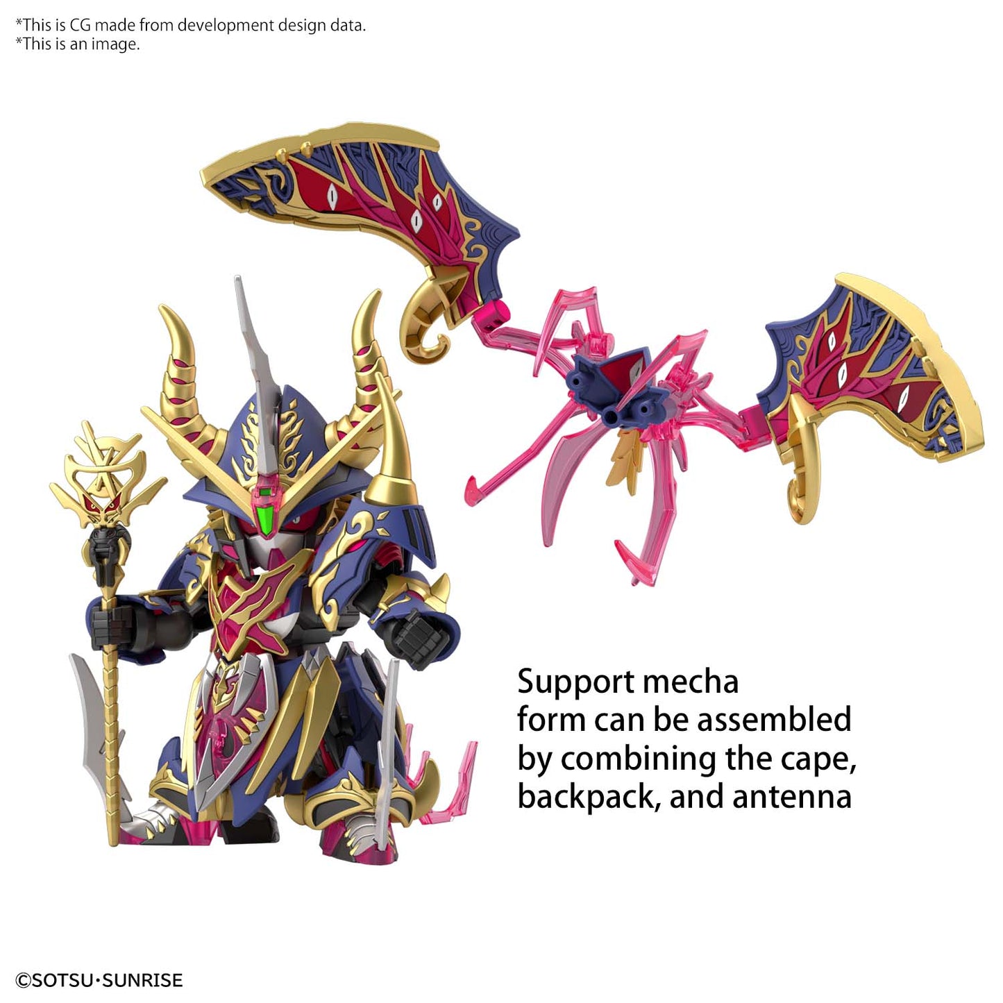 Modell - SD - Gundam - Warlock Aegis