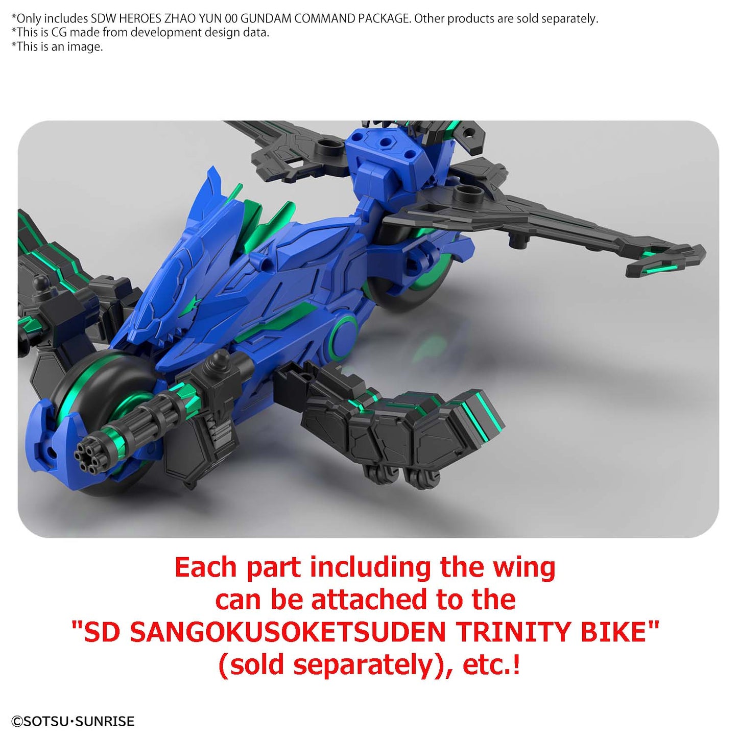 Modell - SD - Gundam - Zhao Yun Command Package