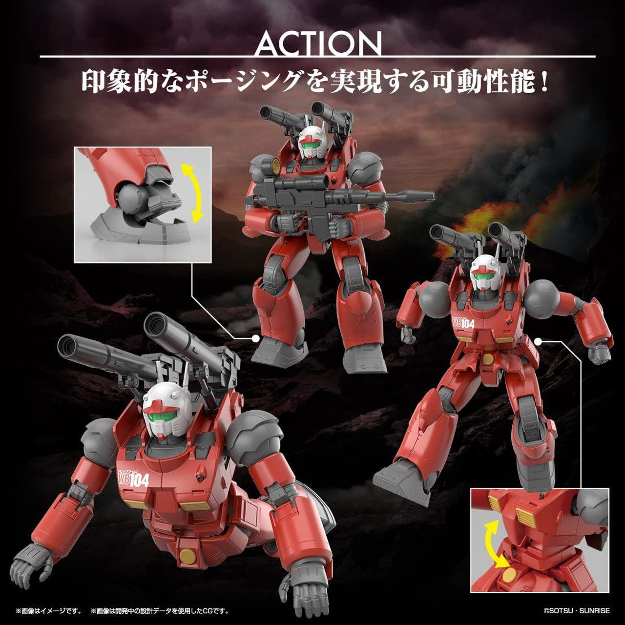 Modell - High Grade - Gundam - Guncannon