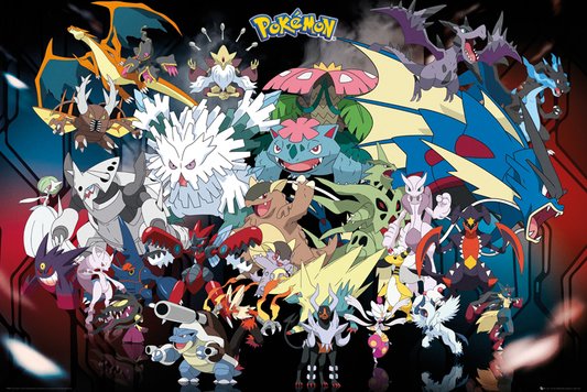 Poster - Pokemon - Pokemon Mega