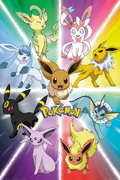 Poster - Pokemon - Evolution - Evoli