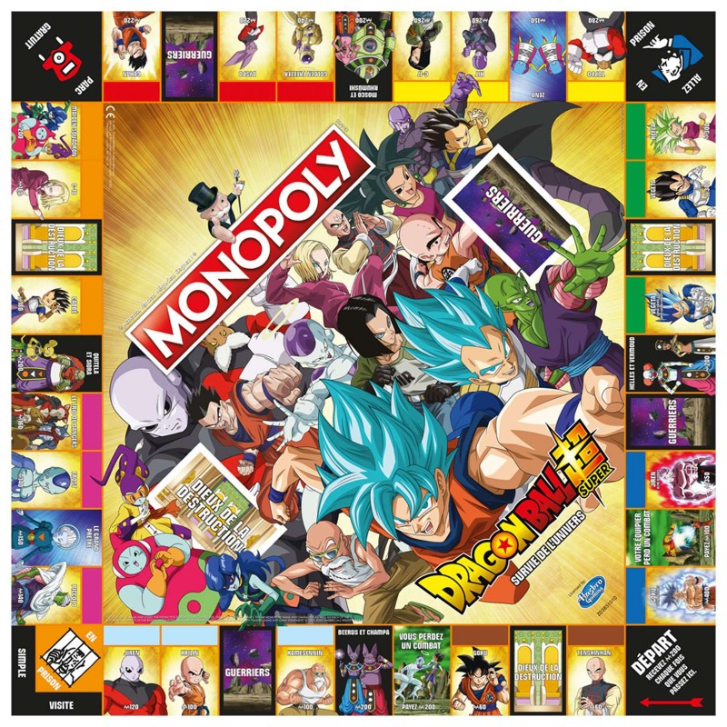 Monopoly - Zeitmanagement - Klassisch - Dragon Ball - Monopoly