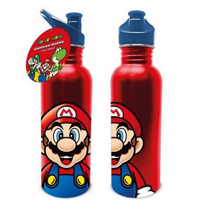 Flasche - Feldflasche - Super Mario - Metal