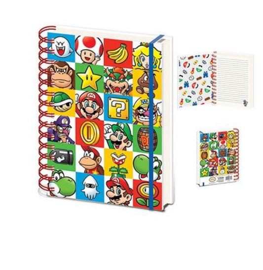 Notizbücher - Super Mario - Colour Block