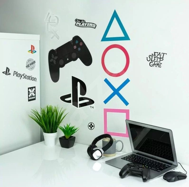 - Playstation - Wall Stickers set