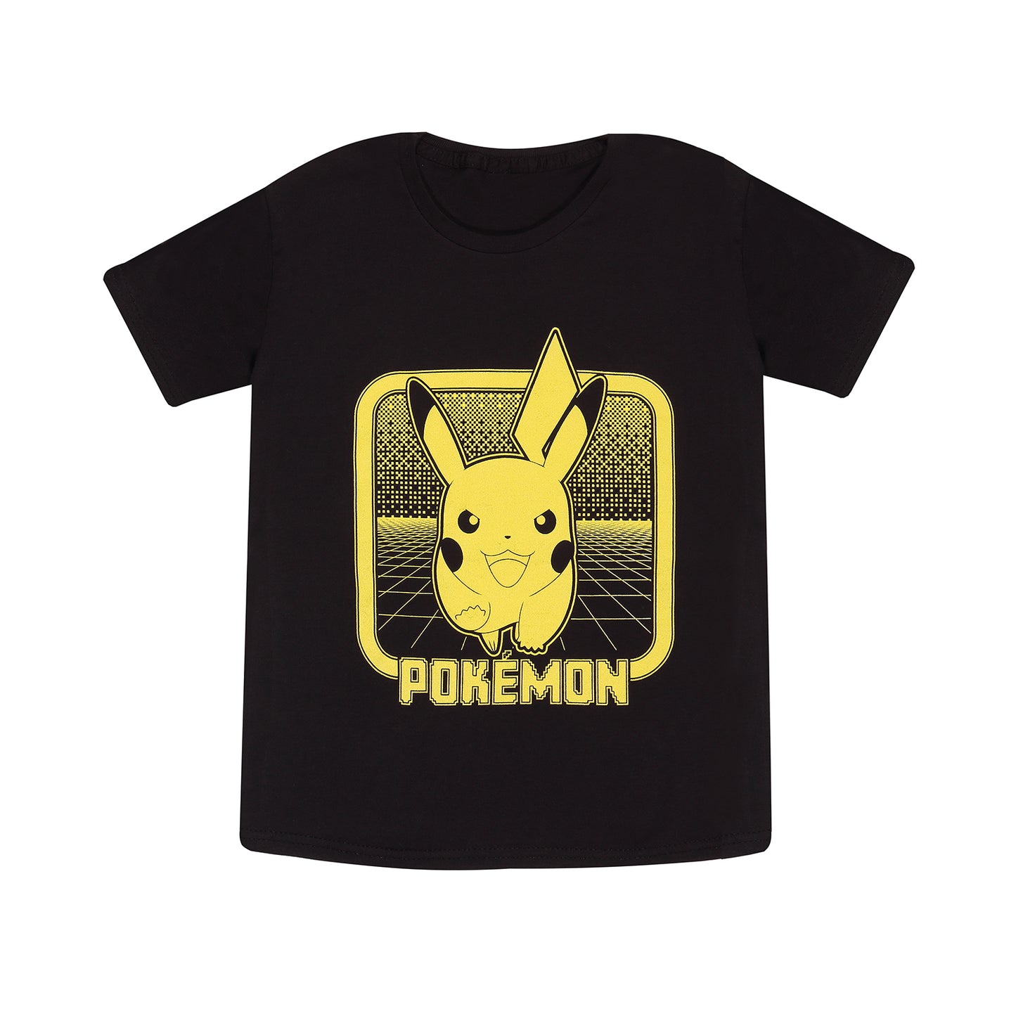 T-shirt - Pokemon - Retro Arcade - Pikachu - 5-6 jahre