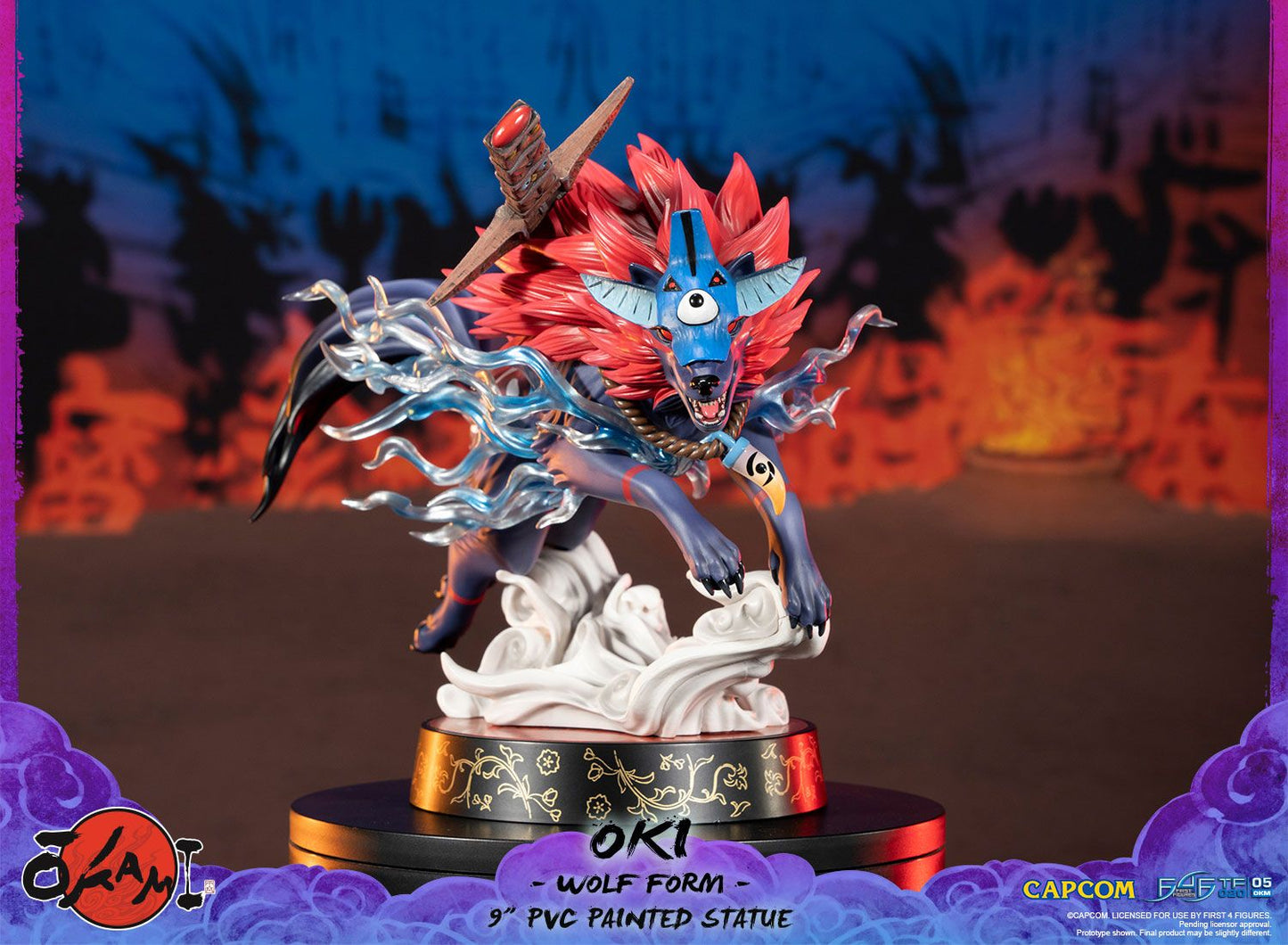Statue - Okami - Oki Olf Form