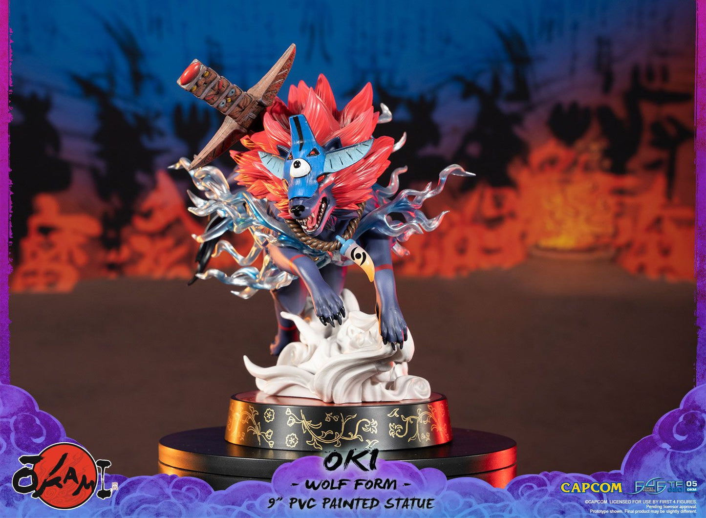 Statue - Okami - Oki Olf Form