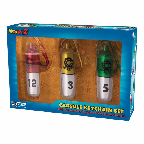 Schlüsselbund - 3D - Dragon Ball - Capsule Set