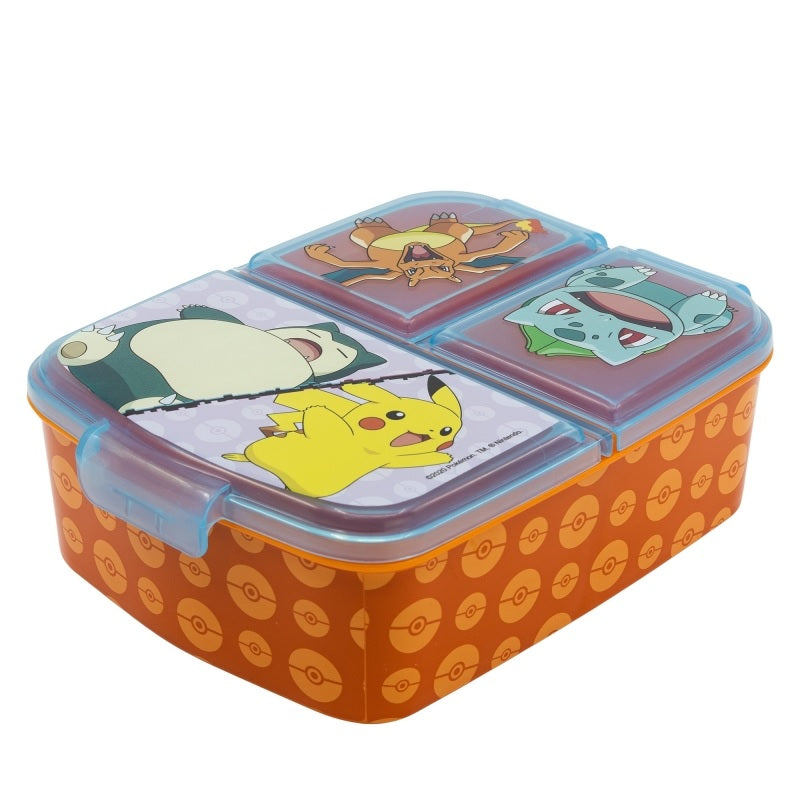 .Lunch-Box - Mehrere Fächer - Pokemon - Schnapp'sie Dir Alle