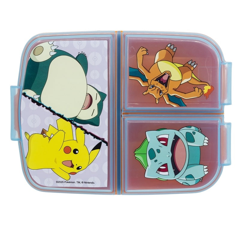 .Lunch-Box - Mehrere Fächer - Pokemon - Schnapp'sie Dir Alle