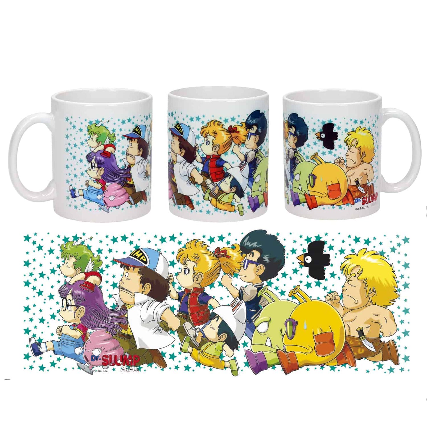 Becher - Dr. Slump - Charaktere