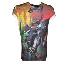 T-shirt - Zelda - Link & Ganondorf - L