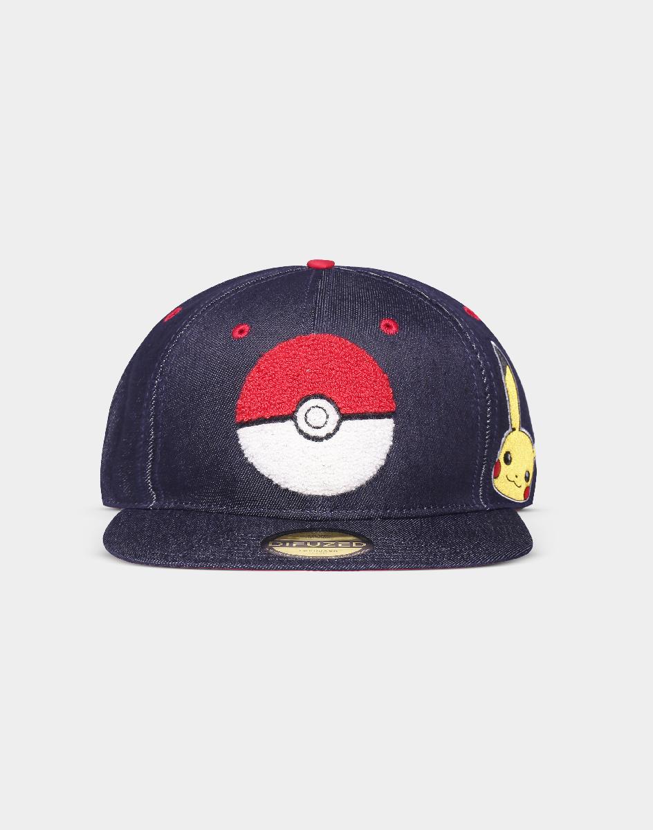 Mütze - Pokemon - Pokeball - Denim