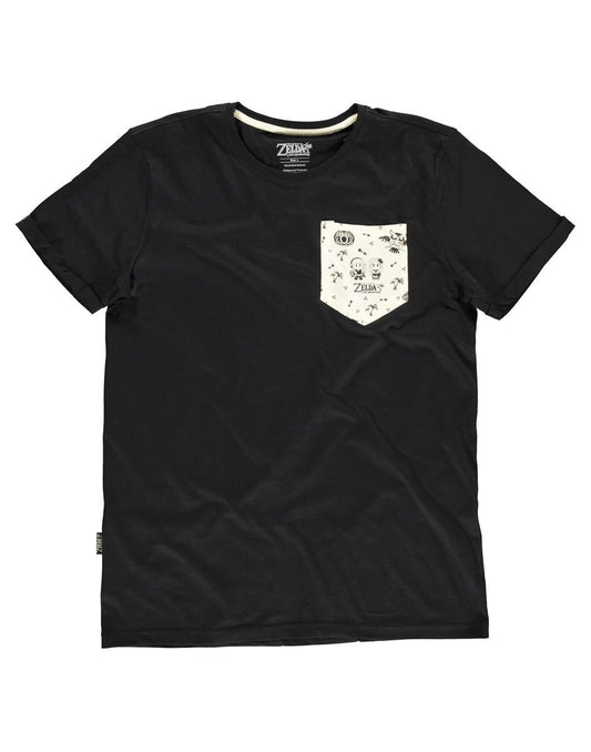 T-shirt - Zelda - Link's Awakening with pocket - M