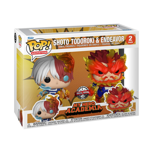 POP - Animation - My Hero Academia - Shoto & Endeavor