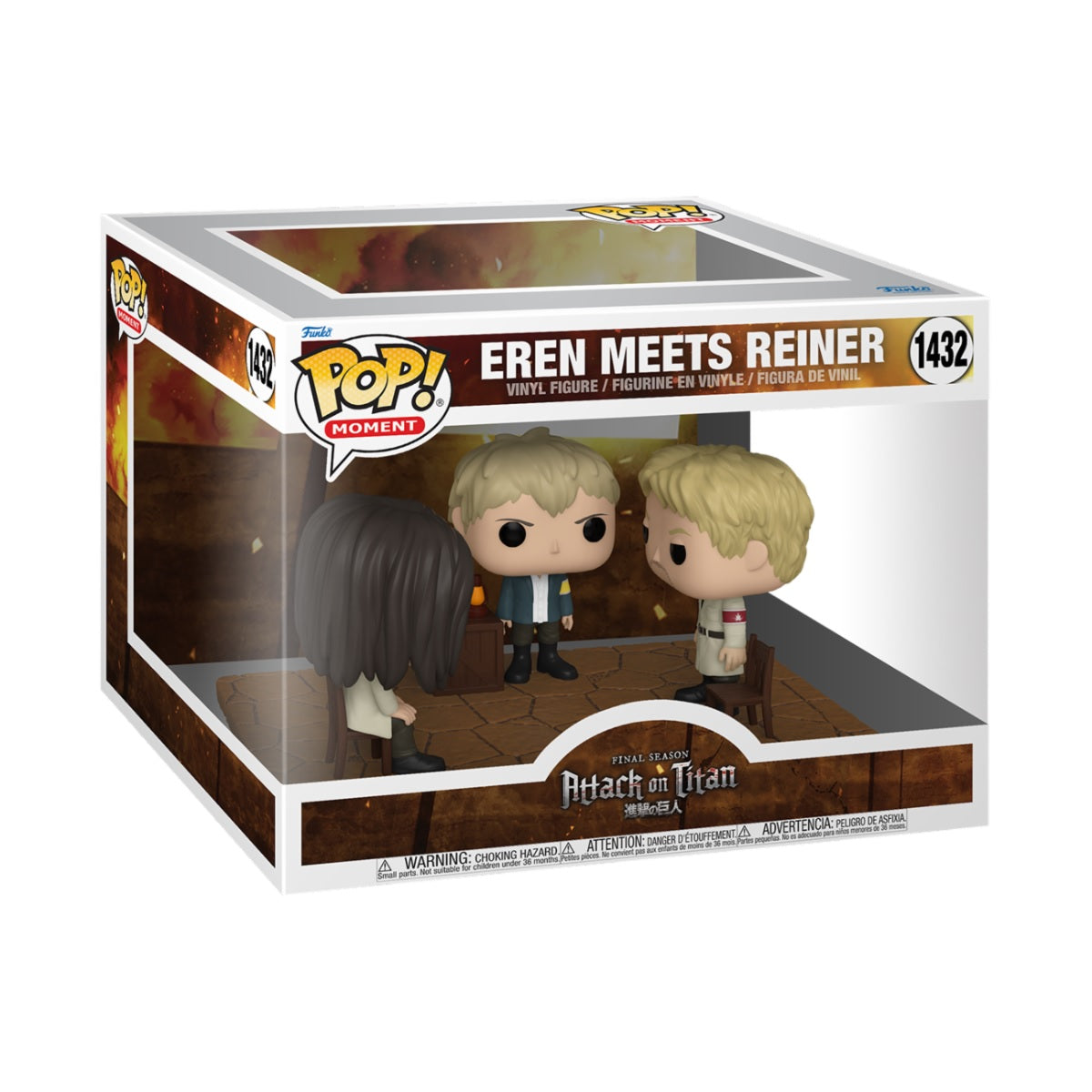 POP - Animation - Attack on Titan - 1432 - Eren meets Reiner