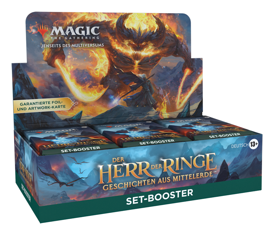 .Sammelkarten - Set Booster - Universes Beyond - Magic The Gathering - Der Herr der Ringe