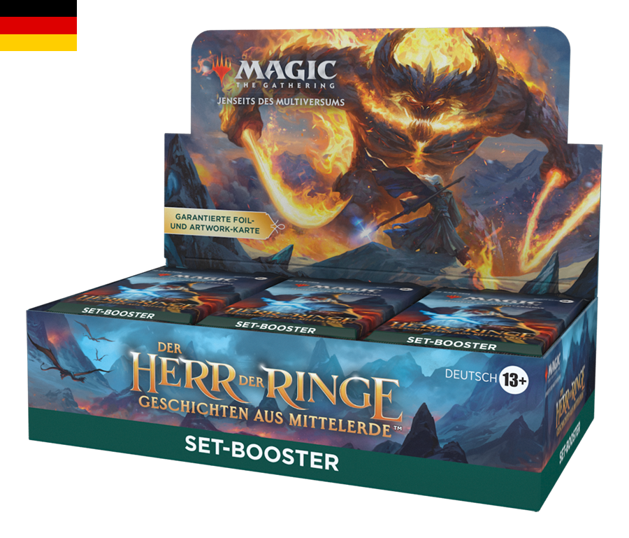 .Sammelkarten - Set Booster - Universes Beyond - Magic The Gathering - Der Herr der Ringe