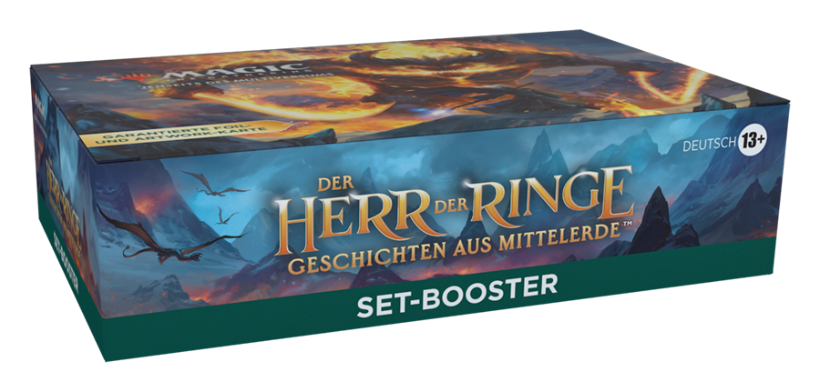 .Sammelkarten - Set Booster - Universes Beyond - Magic The Gathering - Der Herr der Ringe